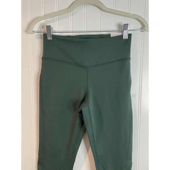 Jordan Dri-Fit Green Leggings Tight Fit Womens S Polyester/Spandex Blend - Picture 8 of 16